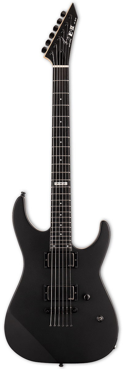 ESP E II Jeff Ling Signature in Black Satin Andertons Music Co